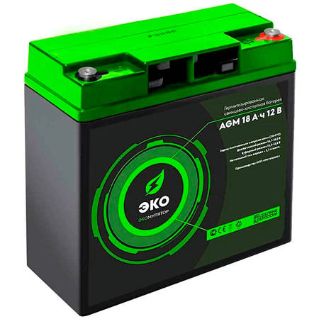 Аккумуляторная батарея ЭКО 12-18 